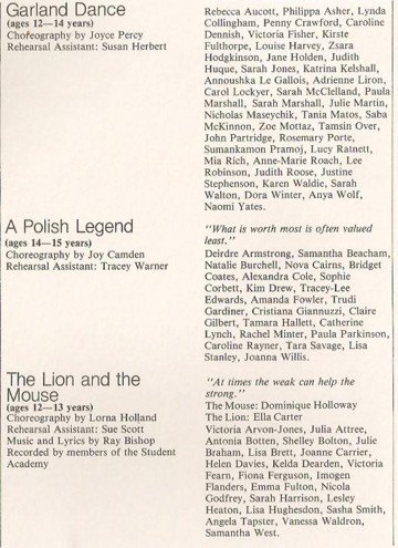 Programme Overture and Beginners Please! Page 3