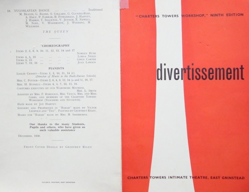 Programme: Divertissement 1 and 4