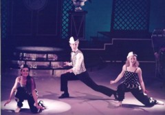 Jennifer Scott-Malden, Nigel Garton and Michelle Roles in Cowardy Custard