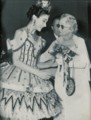 Dame Margot with Dame Adeline 