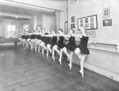 Ballet class at  Henrietta Street Studio