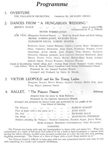 All Star Programme interior