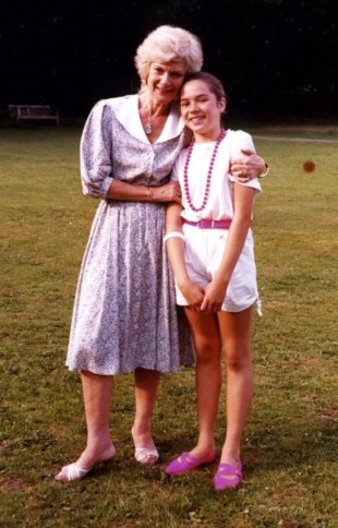 Rosemary Woodd with Suzanne Dobson