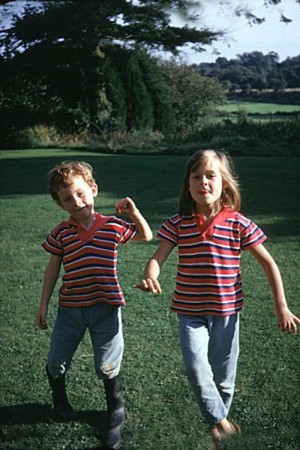 Mark and Kim, Jane's children