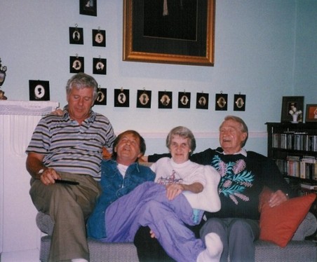 Paul with the Parr family