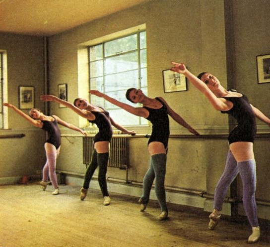Advanced Class with Noreen Bush circa 1970