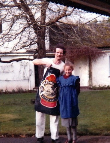 Katrina Kelshall with Alan