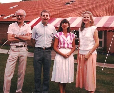 Alex Morrow, Mr Benson, Mary Cooke and Tracey Warner